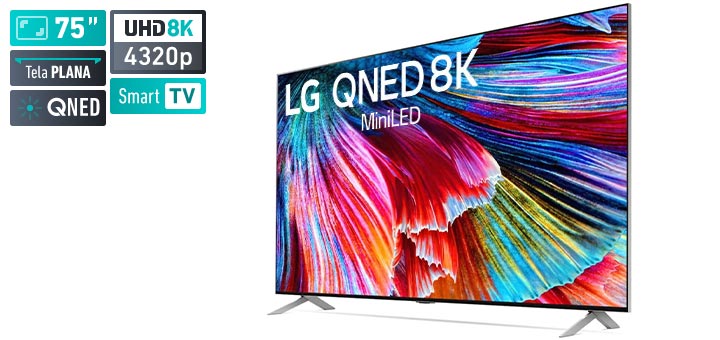 LG QNED MiniLED 75QNED99SPA - Smart TV 75 pol UHD 8K