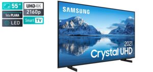 Samsung Crystal UHD UN55AU8000GXZD - Smart TV LED 55 pol UHD 4K