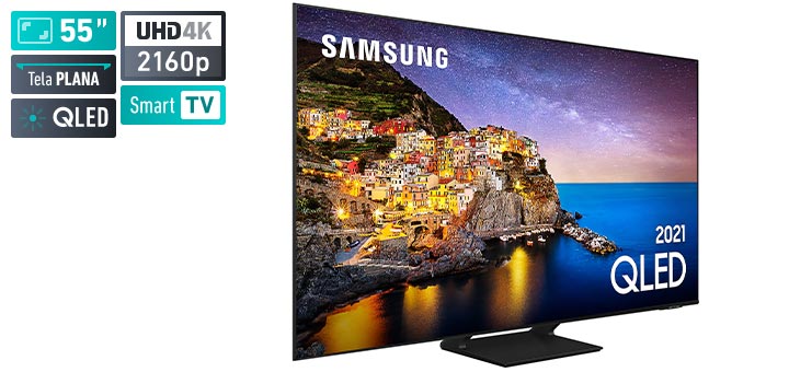 Samsung QLED QN55Q70AAGXZD - Smart TV 55 pol UHD 4K